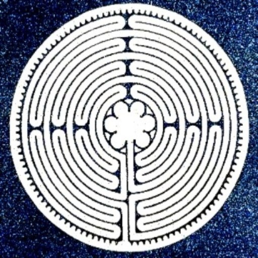 Labyrinth emblem for Ariadne's Thread